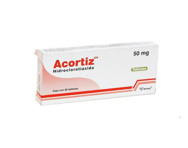 ACORTIZ 50 MG C/20 TABS