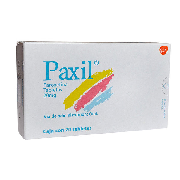 PAXIL 20 MG C/20 TABS