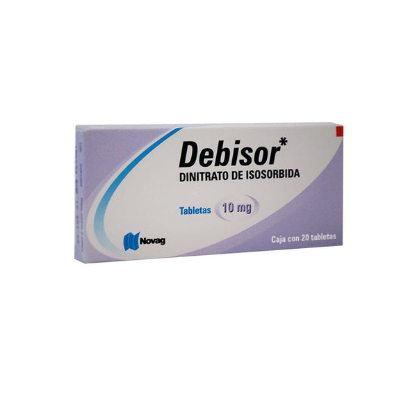 DEBISOR 10 MG C/20 TABS