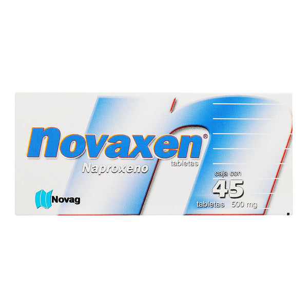 NOVAXEN 500 MG C/45 TABS