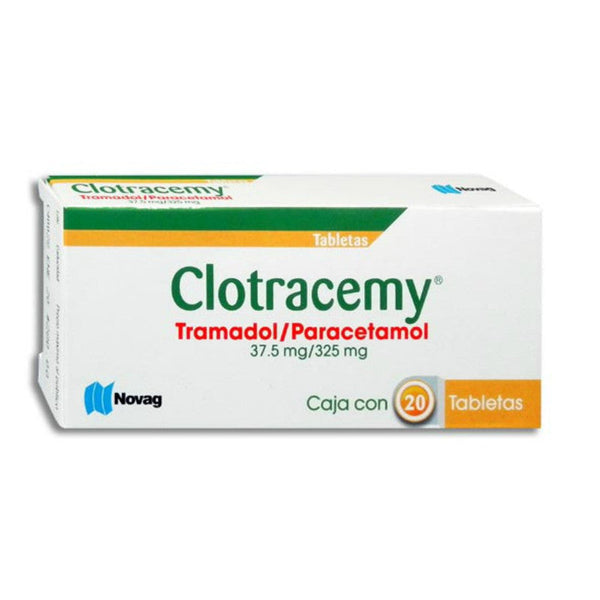 CLOTRACEMY 37.5/325 MG C/20 TABS