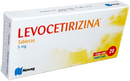 LEVOCETIRIZINA 5 MG C/20 TABS