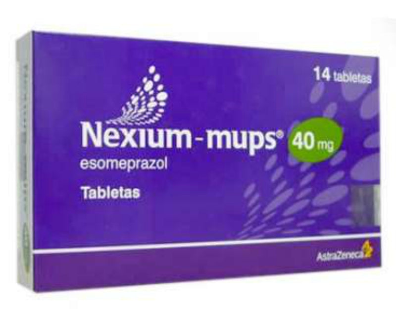 NEXIUM-MUPS 40 MG C/14 TABS