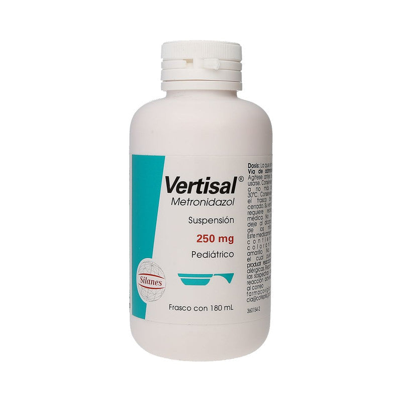 VERTISAL SUSP 250 MG FCO C/180 ML