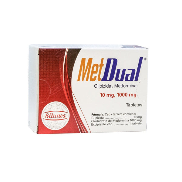 METDUAL 1000/10 MG C/30 TABS