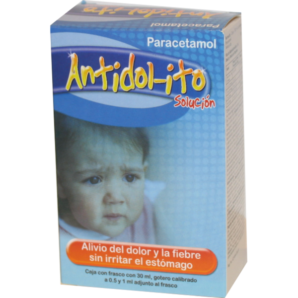 ANTIDOL-ITO SOL 100 MG GOTAS FCO C/30 ML