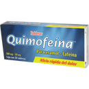 QUIMOFEINA 500/50 MG C/20 TABS