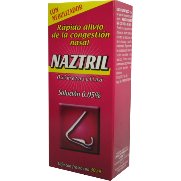 NAZTRIL SOL NASAL 005% FCO C/30 ML