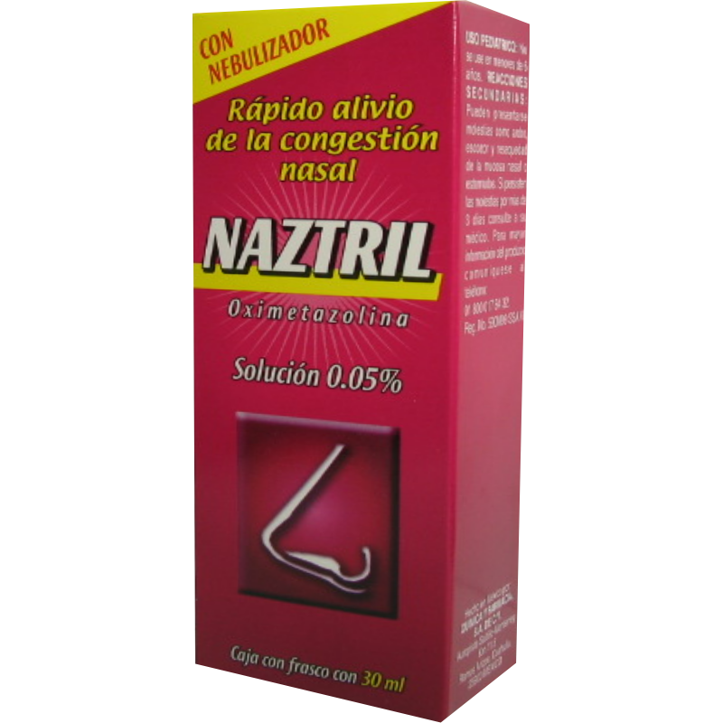 NAZTRIL SOL NASAL 005% FCO C/30 ML