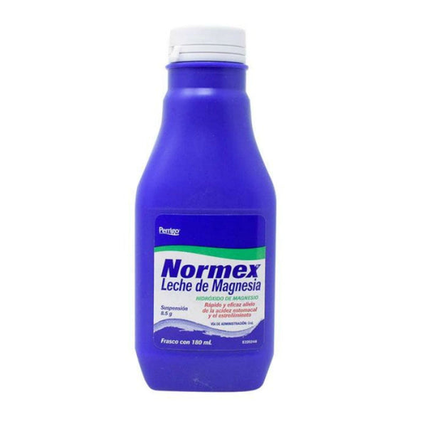 LECHE DE MAGNESIA NORMEX SUSP C/180 ML