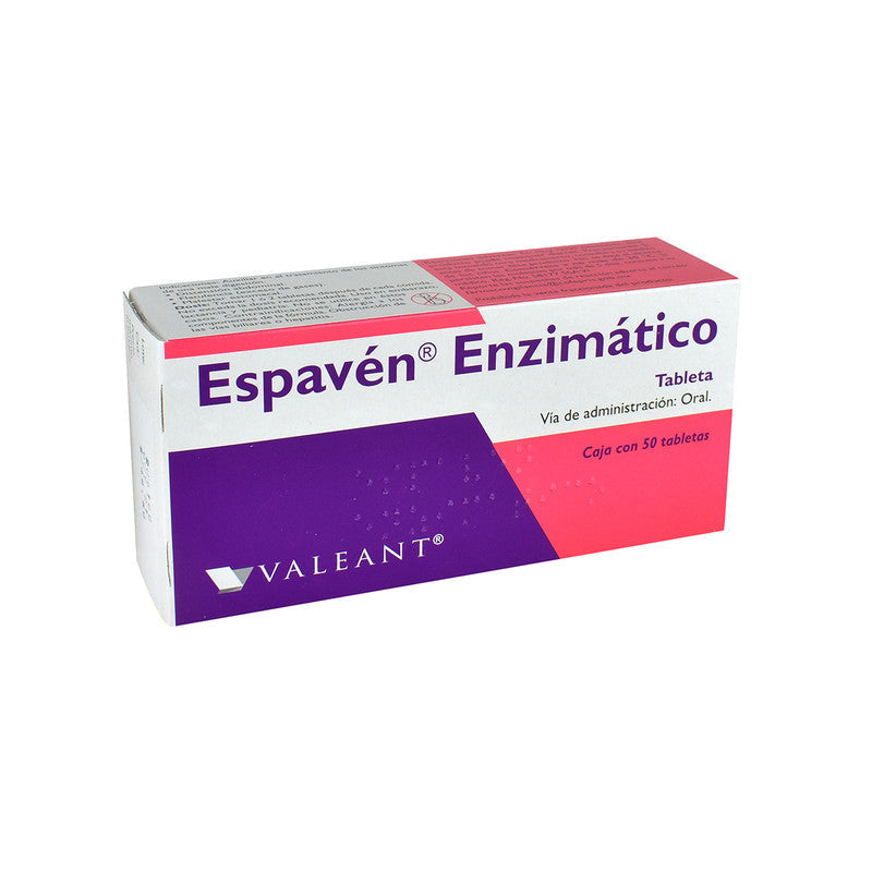 ESPAVEN ENZIMATICO C/50 TABS