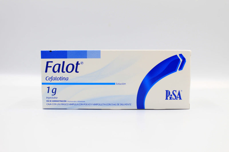 FALOT INY 1 G IV /IM FCO AMP C/PVO Y AMP 5 ML