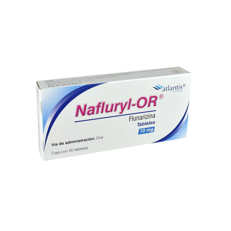 NAFLURYL-OR 10 MG C/20 TABS