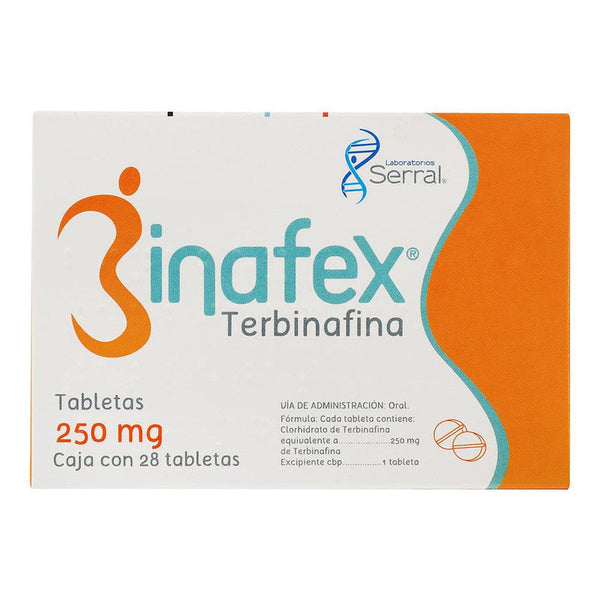 BINAFEX 250 MG C/28 TABS