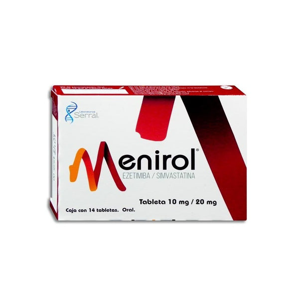 MENIROL 10/20 MG C/14 TABS