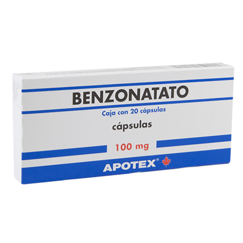 BENZONATATO 100 MG C/20 PERLAS