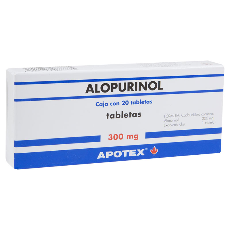 ALOPURINOL 300 MG C/20 TBS