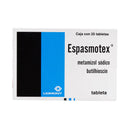 ESPASMOTEX 10/250 MG C/25 TABS