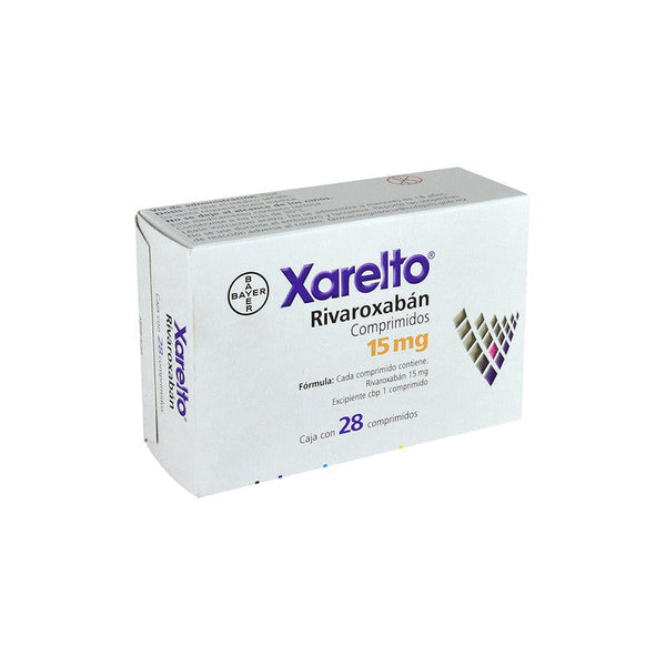 XARELTO 15 MG C/28 COMPR