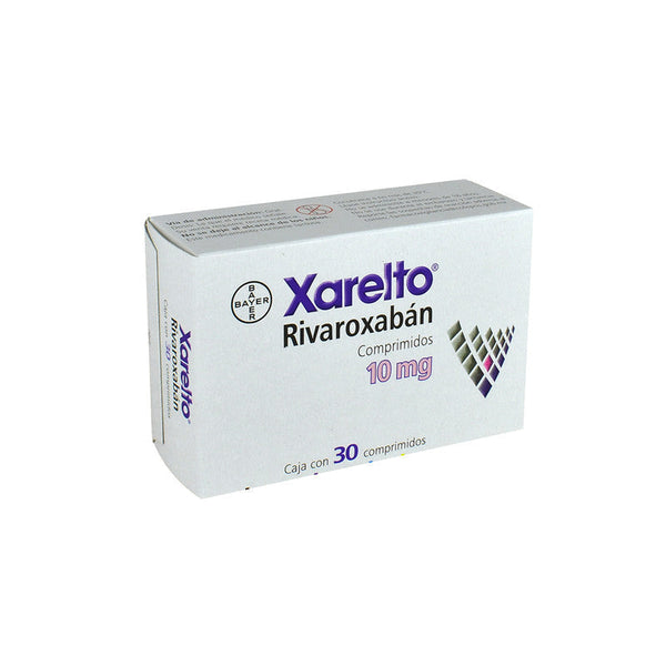 XARELTO 10 MG C/30 COMPR