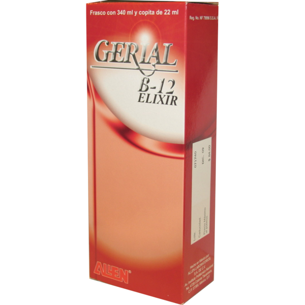 GERIAL B12 ELIXIR FCO C/340 ML