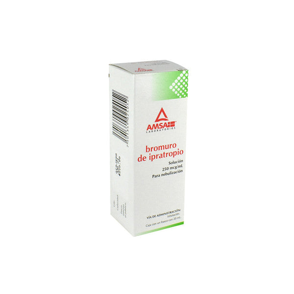 IPRATROPIO SOL P/NEBULIZAR 25 MG FCO C/20 ML