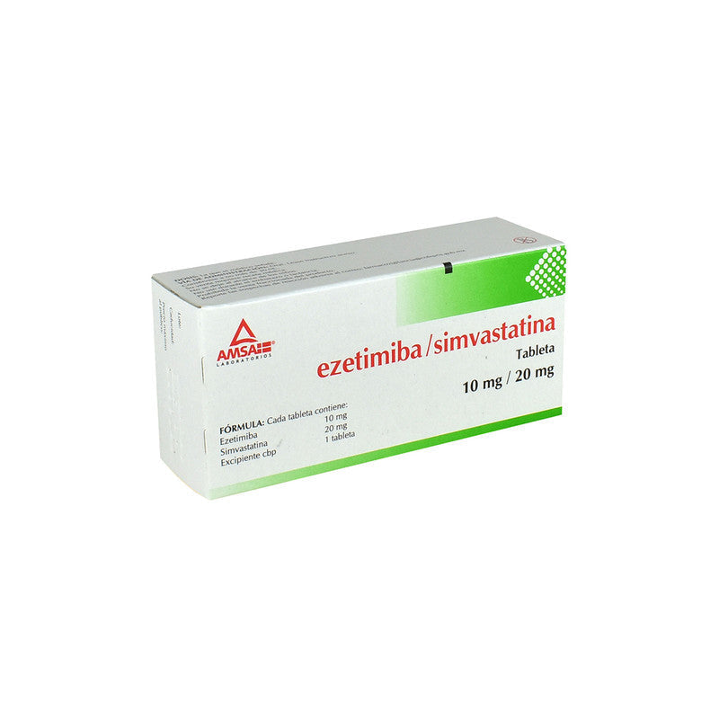 EZETIMIBA SIMVASTATINA 10/20 MG C/28 TABS