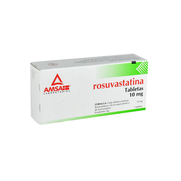 ROSUVASTATINA 10 MG C/30 TABS