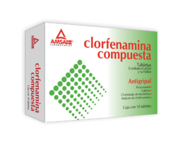 CLORFENAMINA C/10 COMP