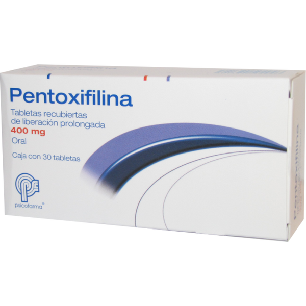 PENTOXIFILINA LP 400 MG C/30 TABS