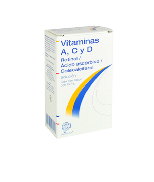 VITAMINAS ACD SOL GOTAS FCO GOTERO C/15 ML