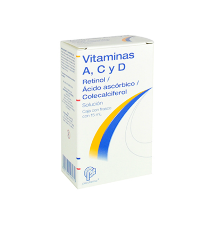 VITAMINAS ACD SOL GOTAS FCO GOTERO C/15 ML