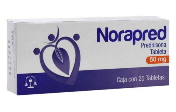 NORAPRED 50 MG C/20 TABS