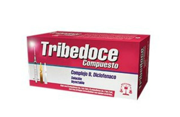 TRIBEDOCE COMPUESTO INY C/3 AMP 1 ML Y 3 AMP 2 ML