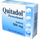 QUITADOL 500 MG C/10 TABS