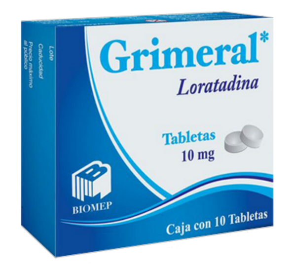 GRIMERAL 10 MG C/20 TABS