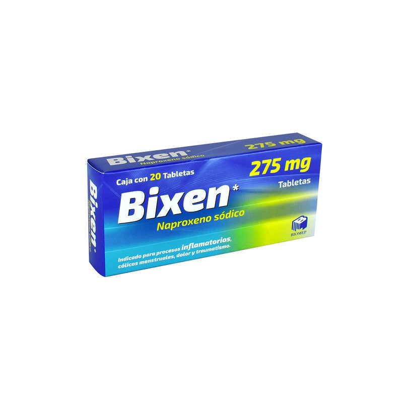 BIXEN 275 MG C/20 TABS