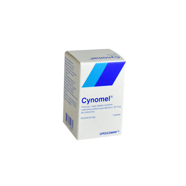 CYNOMEL 25 MCG FCO C/100 TABS