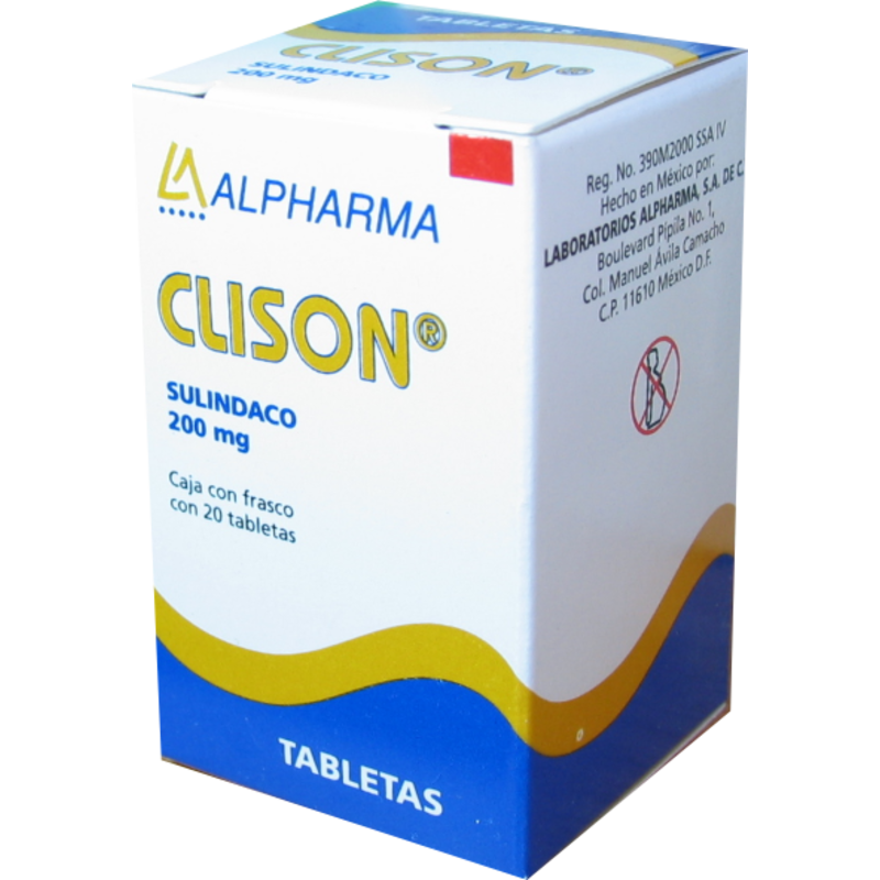 CLISON 200 MG FCO C/20 TABS