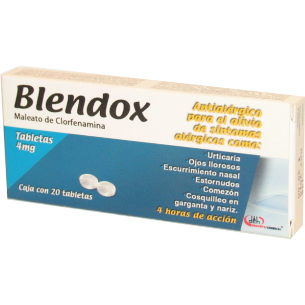 BLENDOX 4 MG C/20 TABS