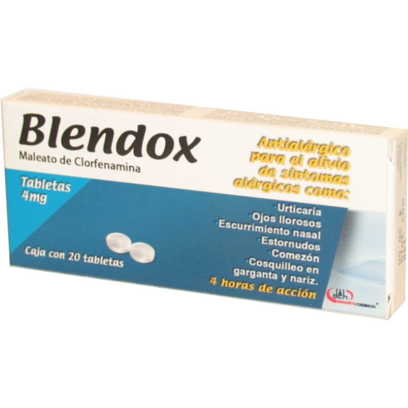 BLENDOX 4 MG C/20 TABS