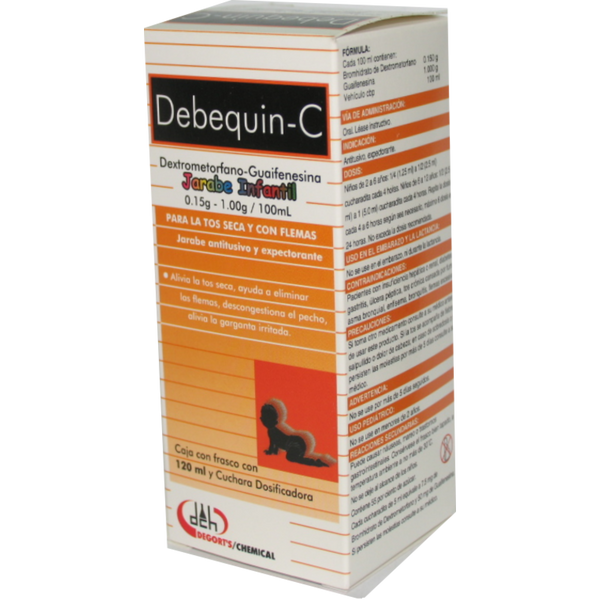 DEBEQUIN C JBE INFANTIL FCO C/120 ML