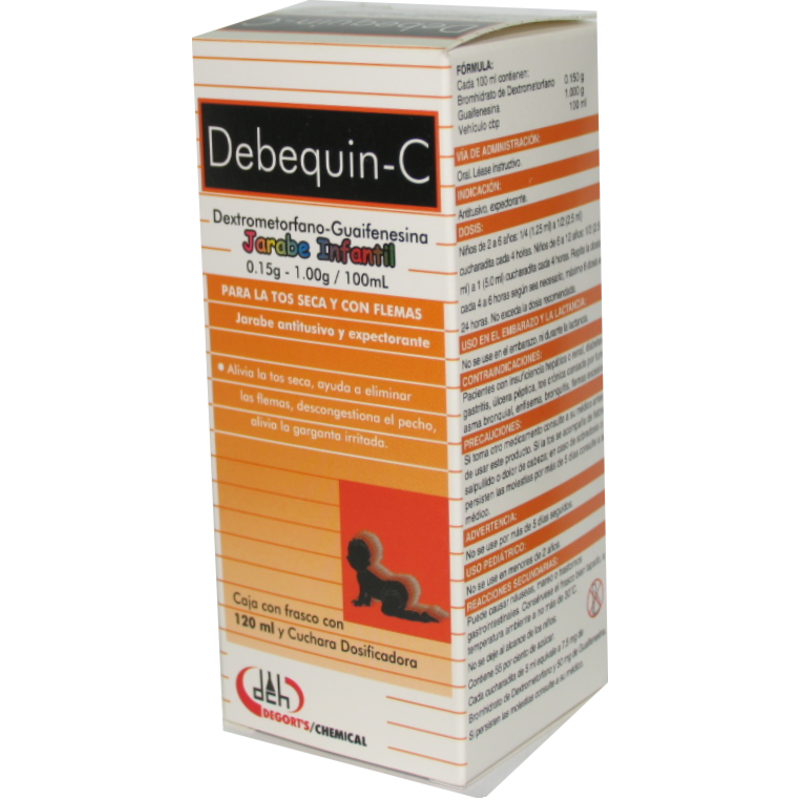 DEBEQUIN C JBE INFANTIL FCO C/120 ML