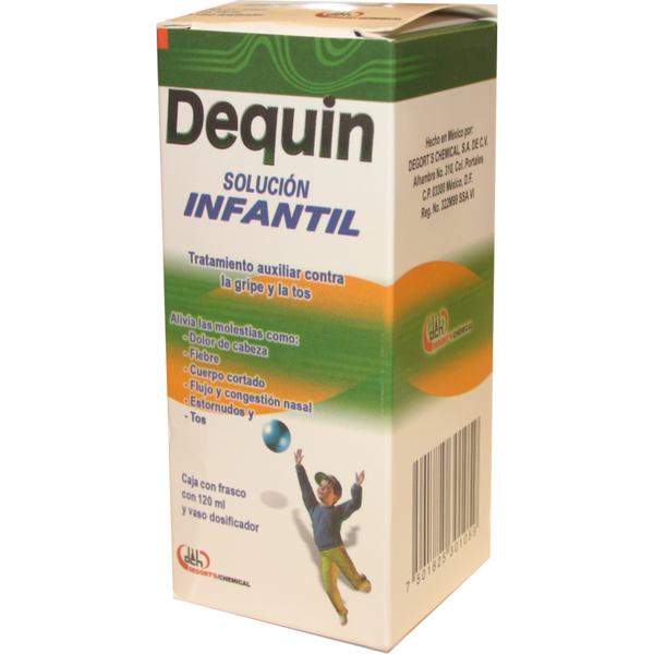 DEQUIN SOL INFANTIL FCO C/120 ML