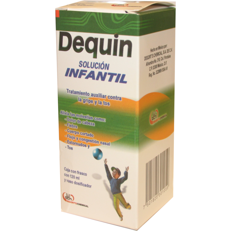 DEQUIN SOL INFANTIL FCO C/120 ML