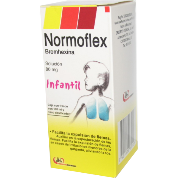 NORMOFLEX SOL INF FCO C/100 ML