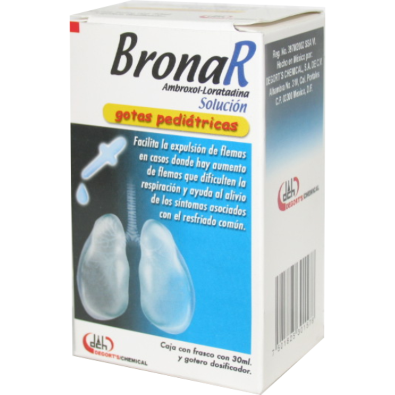 BRONAR SOL GOTAS PED FCO C/30 ML