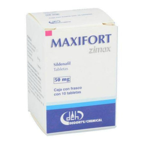 MAXIFORT ZIMAX 50 MG FCO C/10 TABS