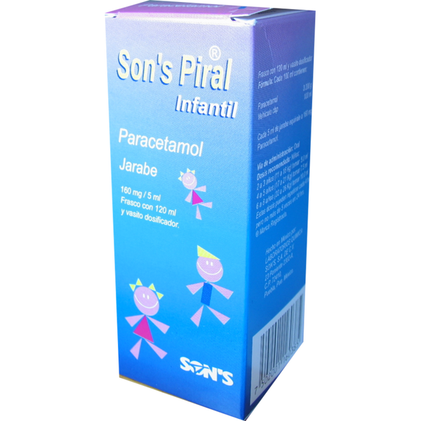 SON'S PIRAL JBE INFANTIL FCO C/120 ML