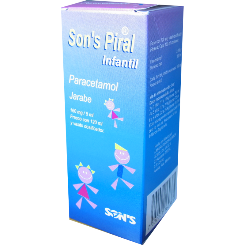 SON'S PIRAL JBE INFANTIL FCO C/120 ML